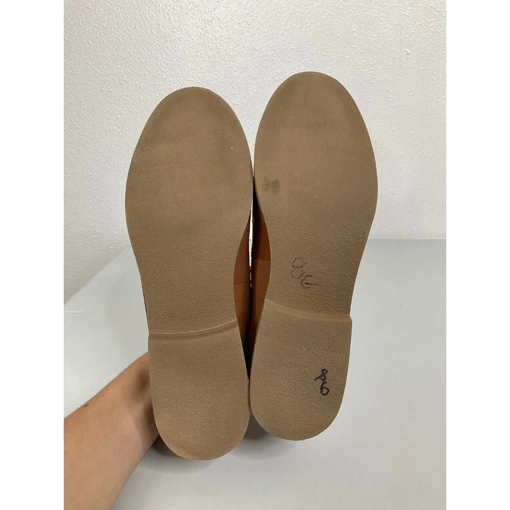 Softwalk Tan Leather Oxford Lace Up Shoes S2163-215 Womens Size 7.5M‎